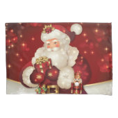 Vakantie Santa Pillowcase Kussensloop (Voorkant)
