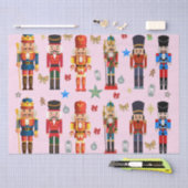 vakantie schattig speelgoed soldier Notenkraker pa Tissuepapier (Craft)