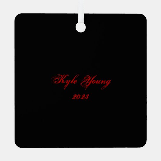 Vakantie schedel Ornament (Achterkant)