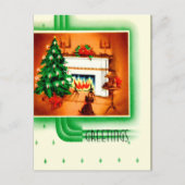  vakantie Scottie Briefkaart (Voorkant)