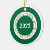 Vakantie Seizoen Aangepast Ornament (Links)