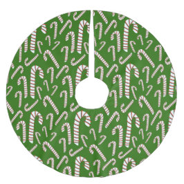 Vakantie seizoen Artistic Candy Cane-Green Kerstboom Rok