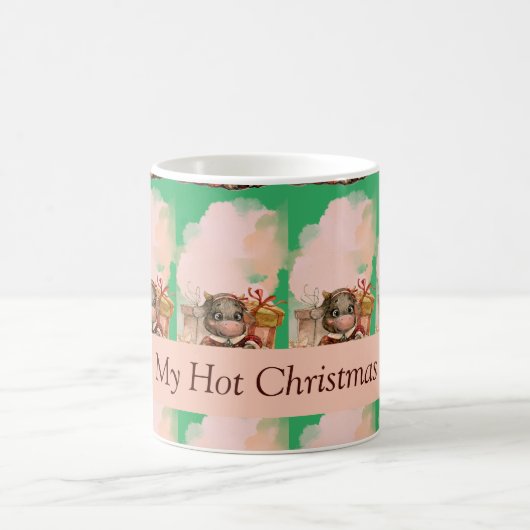 Vakantie Seizoen Groen Drink Koffiemok (Center)