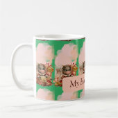 Vakantie Seizoen Groen Drink Koffiemok (Links)