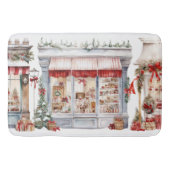 Vakantie Seizoen Kerst Theme Shops Badmat (Voorkant)