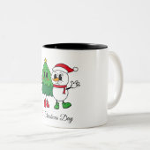 Vakantie seizoen met onze kerst Mok (Voorkant rechts)