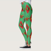 Vakantie Seizoen Trendy Leggings (Links)