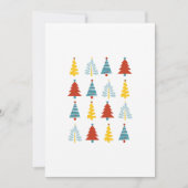 Vakantie Seizoen, Vrolijk Kerstfeest, Kerstboom Feestdagenkaart (Voorkant)