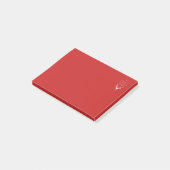 Vakantie seizoen, Vrolijk kerstfeest, Santa Helper Post-it® Notes (Schuin)