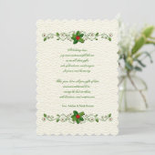 Vakantie sentimenten Kaart (Staand voorkant)