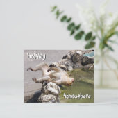 Vakantie Sfeer Briefkaart (Staand voorkant)