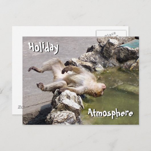 Vakantie Sfeer Briefkaart (Voorkant / Achterkant)