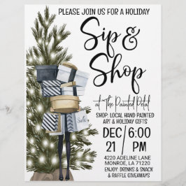 Vakantie Sip en Shop Flyer