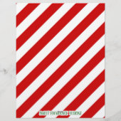 Vakantie Sip en Shop Flyer Briefhoofd (Achterkant)