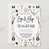 Vakantie Sip en Shop Kaart (Voorkant)