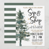 Vakantie Sip en Shop Kaart (Voorkant / Achterkant)