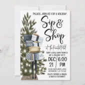 Vakantie Sip en Shop Kaart (Voorkant)