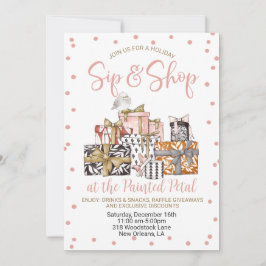 Vakantie Sip en Shop Kaart