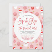 Vakantie Sip en Shop Kaart (Voorkant)