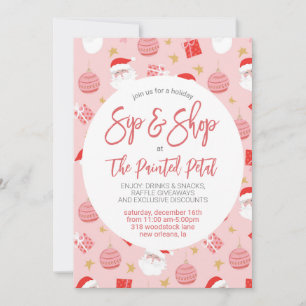 Vakantie Sip en Shop Kaart