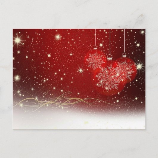  vakantie-sjabloon feestdagenkaart (Voorkant)