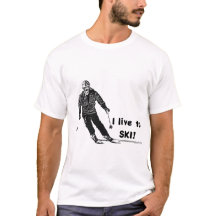 Vakantie skiër - Downhill skiën