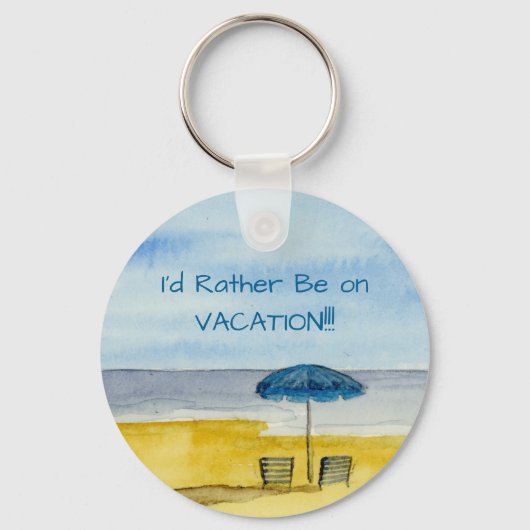 Vakantie Sleutelhanger (Voorkant)