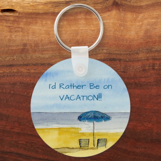 Vakantie Sleutelhanger (Voorkant)