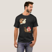 Vakantie Snail Friends T-shirt (Voorkant volledig)
