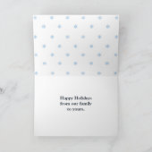 Vakantie Sneeuw Wereldbol Foto Kaart (Binnen)