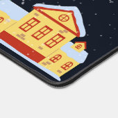 Vakantie Sneeuwval Whiteout Winter Village Bureaumat (Hoek)