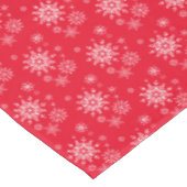 Vakantie Sneeuwvlokken Tafelkleed (Gekanteld)
