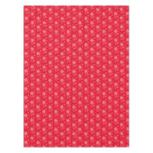 Vakantie Sneeuwvlokken Tafelkleed (Voorkant)