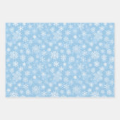 Vakantie Sneeuwvlokken Wrapping Papier Bladen Inpakpapier Vel (Voorkant 2)