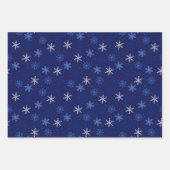 Vakantie Sneeuwvlokken Wrapping Papier Bladen Inpakpapier Vel (Voorkant 3)