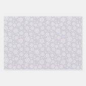 Vakantie Sneeuwvlokken Wrapping Papier Bladen Inpakpapier Vel (Voorkant 3)