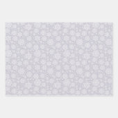 Vakantie Sneeuwvlokken Wrapping Papier Bladen Inpakpapier Vel (Voorkant 2)