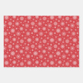 Vakantie Sneeuwvlokken Wrapping Papier Bladen Inpakpapier Vel (Voorkant 2)
