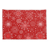 Vakantie Snowflakes Kussensloop Set (Achterkant-Rechts)