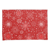 Vakantie Snowflakes Kussensloop Set (Voorkant-Rechts)