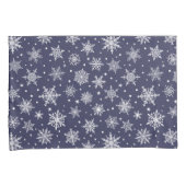Vakantie Snowflakes Kussensloop Set (Voorkant-Rechts)