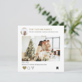 Vakantie Social Media Nieuwigheid Sjabloon Kerst (Staand voorkant)