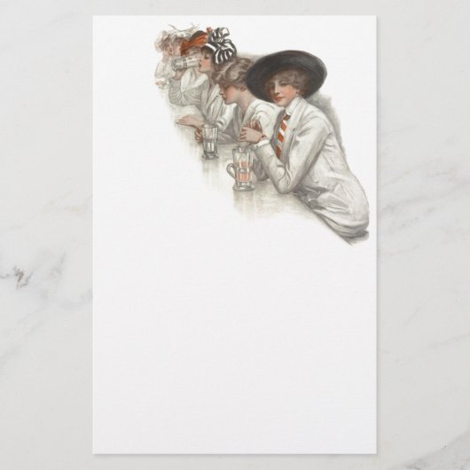 vakantie soda-vrienden - Persoonlijke verhalen Briefpapier (Voorkant)