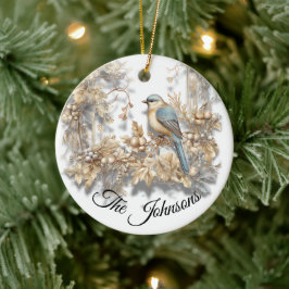 Vakantie Songbird - Aangepast Keramisch Ornament