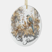 Vakantie Songbird - Aangepast Keramisch Ornament (Rechts)