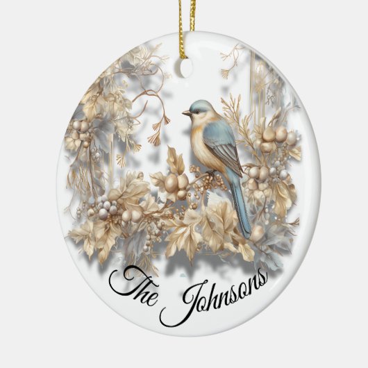 Vakantie Songbird - Aangepast Keramisch Ornament (Links)