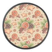 Vakantie Spice Hockey Puck (Voorkant)