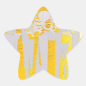 VAKANTIE STER STICKER (Voorkant)