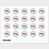 Vakantie Sticker uit Massachusetts (Vel)