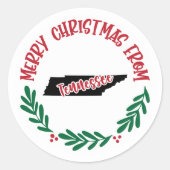 Vakantie Sticker uit Tennessee (Voorkant)